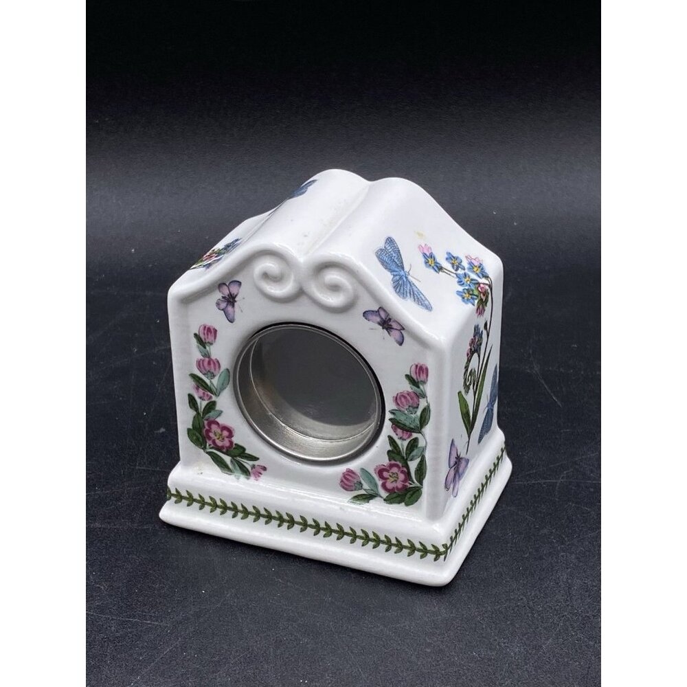 Portmeirion Botanic Garden Mini Desk Clock Base 2.75”